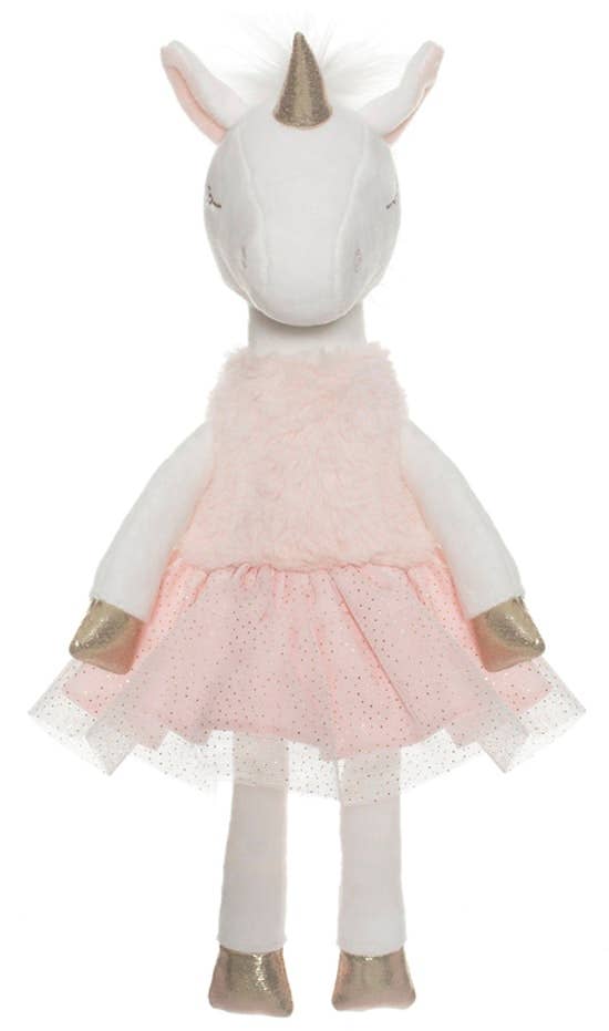 Ballerina unicorn Ella doll side view