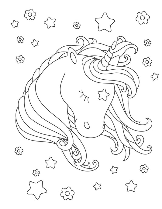 Sweet Unicorns Coloring Book | Fox Chapel Publishing