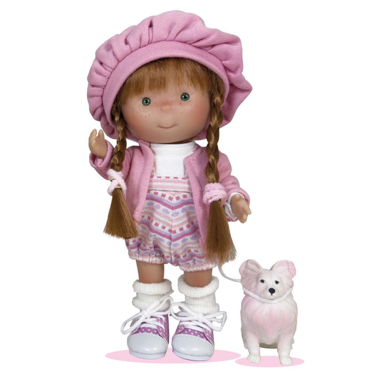 Nines Artesanals d'Onil Dolls | Little Pippa Pet Braids Doll | Handmade in Spain